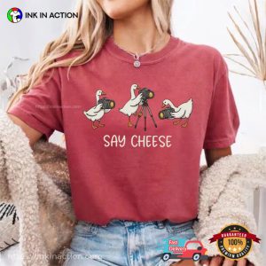 Silly Goose Photographer Say Cheese Funny Camera Gifts Comfort Colors Shirt Silly Goose Photographer Say Cheese Funny Camera Gifts Comfort Colors Shirt