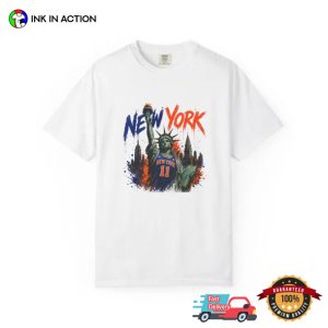Statue of Liberty new york knicks basketball Comfort Colors Shirt 3 InkInAction.com