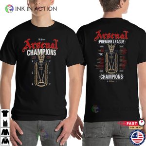 The Winners Arsenal Champions 2-sided Shirt