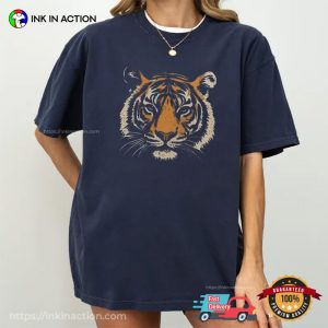 Tiger Wild Cat Graphic Comfort Colors Shirt 2 InkInAction.com