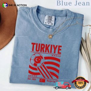 Turkiye Soccer Cup 26 World Cup Comfort Colors Shirt 1 InkInAction.com