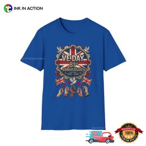 VE Day 81st Anniversary, Victory Day WWII​ Historic Shirt
