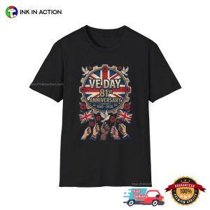 VE Day 81st Anniversary, victory day wwii Historic Shirt 2 InkInAction.com