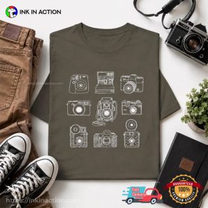 Vintage Camera Photographer, Unique Photography Gifts Tee