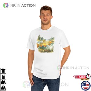 Vintage Rainbow Trout Mountain Streams trout fishing shirts 3 InkInAction.com