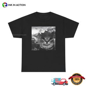 War Cat In The Battlefield Selfies Meme Funny Shirt
