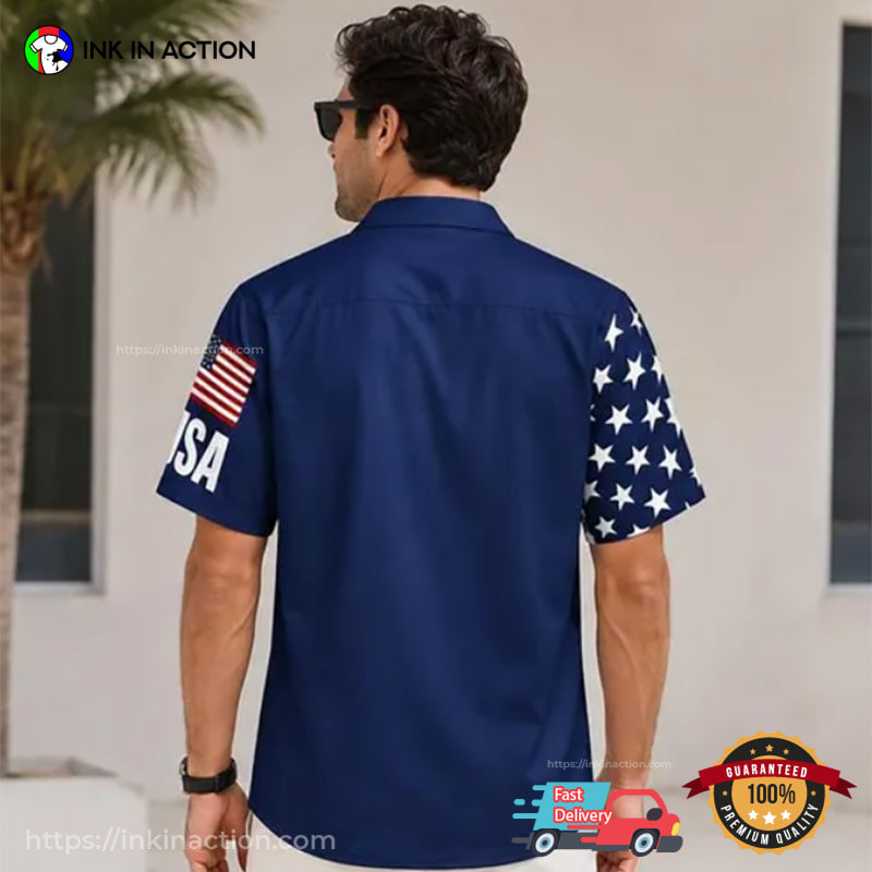 We The People America 250 Patriotic Aloha Shirt We The People America 250 Patriotic Aloha Shirt