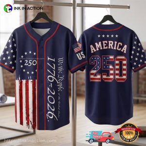 We The People America 250 Patriotic Baseball Jersey 2 InkInAction.com