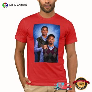 William Saliba And Gabriel Magalhaes Step Bros Meme Funny Arsenal Shirts​