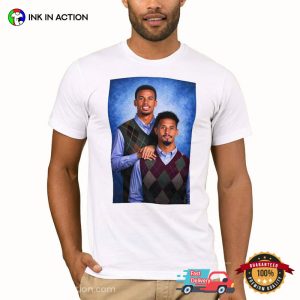 William Saliba And Gabriel Magalhaes Step Bros Meme Funny Arsenal Shirts​