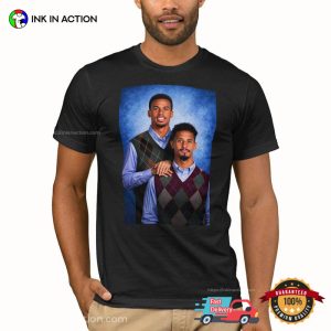 William Saliba And Gabriel Magalhaes Step Bros Meme Funny arsenal shirts 3 InkInAction.com