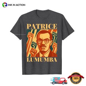 Congo Patrice Lumumba​ African Hero Graphic Shirt