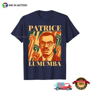 congo patrice lumumba African Hero Graphic Shirt 3 InkInAction.com
