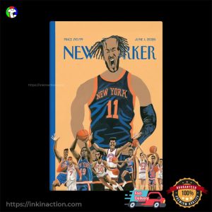 New York Knicks Basketball​ Art Cover Poster