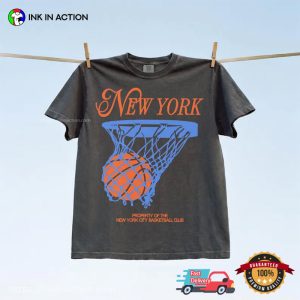 new york knicks basketball Club Comfort Colors Shirt 3 InkInAction.com