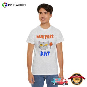 New York Knicks Basketball​ New York Kat Shirt
