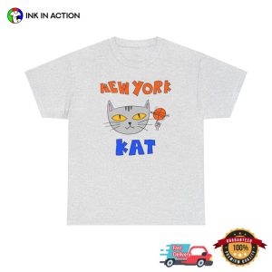 New York Knicks Basketball​ New York Kat Shirt