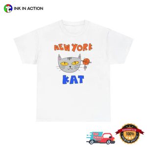 new york knicks basketball New York Kat Shirt 3 InkInAction.com