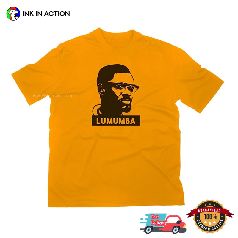 Patrice Lumumba Congo African Hero Portrait Tee Patrice Lumumba Congo African Hero Portrait Tee
