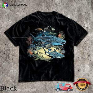 90s Sea Animals Shirt Marine Biology