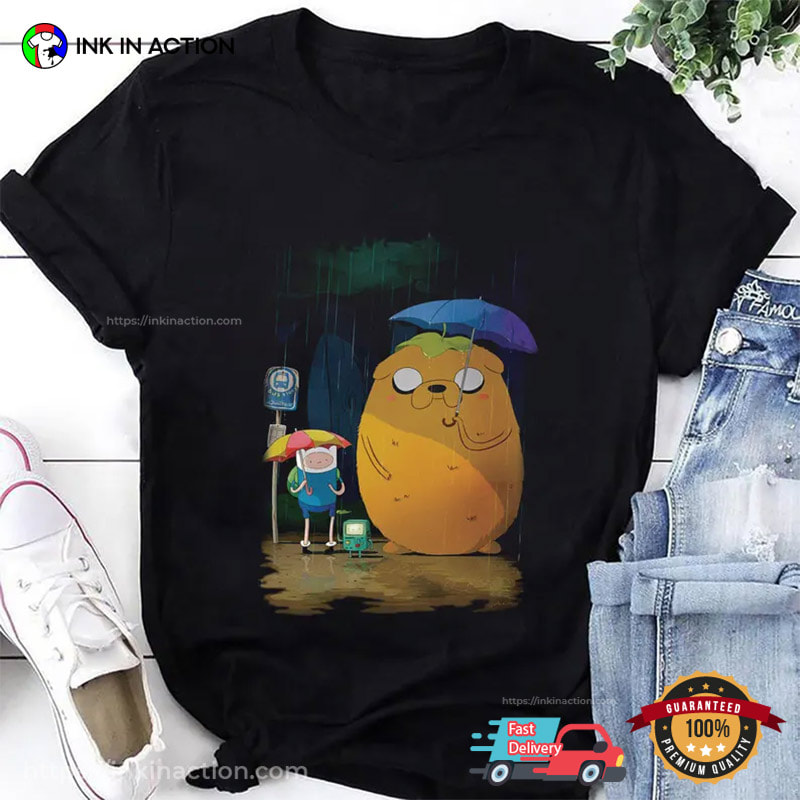 Adventure Time Parody My Neighbor Totoro Shirt Adventure Time Parody My Neighbor Totoro Shirt
