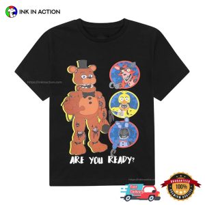 Are You Ready Vintage FNAF Freddy Fazbear Shirt 3 InkInAction.com