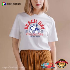 Beach Day Summer Vibes Funny Minions Vacation Shirt