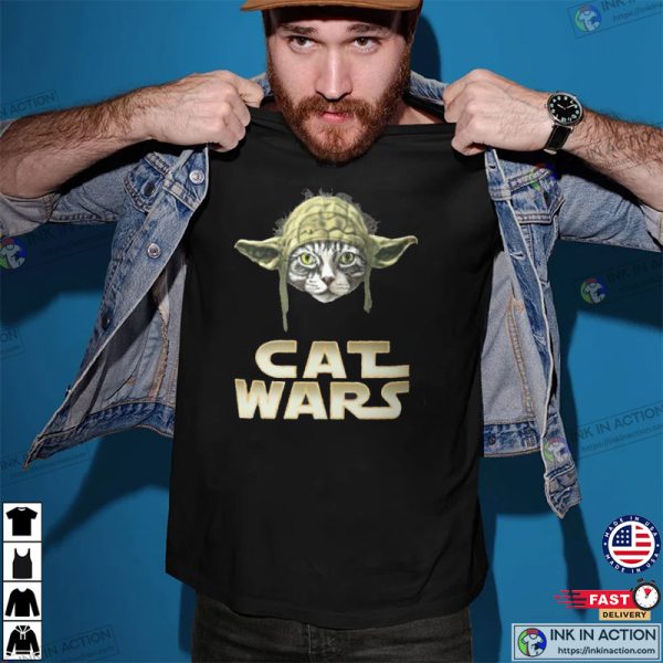 Cat Wars Graphic T Shirt 3 600x600