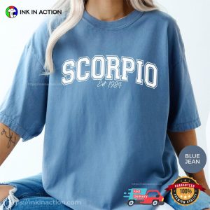Custom Scorpio Horoscope Gifts Comfort Colors Shirt