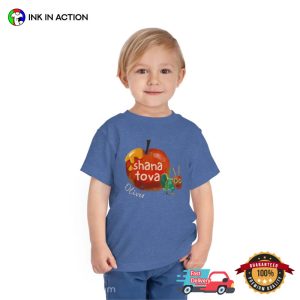 Custom Shana Tova Apple Honey Rosh Hashanah Snack Comfort Colors Shirt
