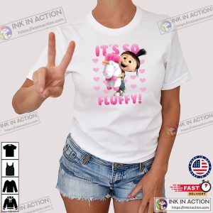 Despicable Me Agnes Unicorn It’s So Fluffy Graphic Shirt