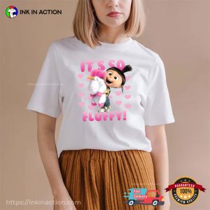 Despicable Me Agnes Unicorn It's So Fluffy Graphic Shirt 2 InkInAction.com