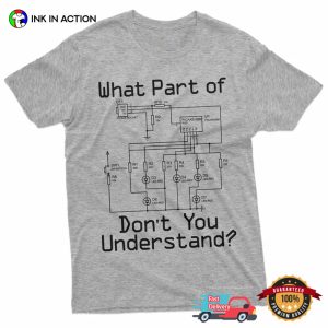 Electrical Wiring Diagram Funny Electrician T-shirt