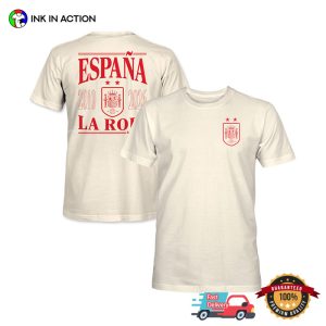 Espana La Roja, WC26 Champions Spain 2-sided Shirt