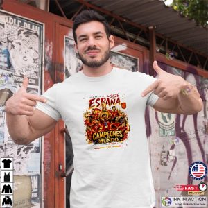 FIFA World Cup 2026 Champions Espana Campeones Del Mundo Soccer Shirt FIFA World Cup 2026 Champions Espana Campeones Del Mundo Soccer Shirt