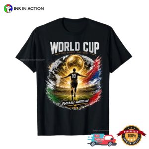 FIFA World Cup 2026, One World One Goal Celebration Shirt 3 InkInAction.com