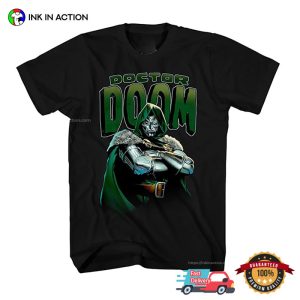 Fantastic Four Doctor Doom Marvel Graphic Tee 3 InkInAction.com