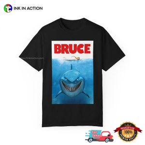 Finding Nemo Finding Dory Jaws Bruce The Shark Shirt InkInAction.com