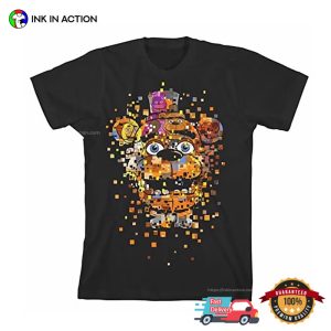 Five Nights at Freddy's FNaF Freddy Fazbear Mascot Shirt 3 InkInAction.com