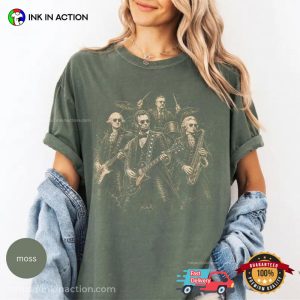 Fourth Of July Patriot Funny Founding Fathers Band Comfort Colors Shirt 2 InkInAction.com