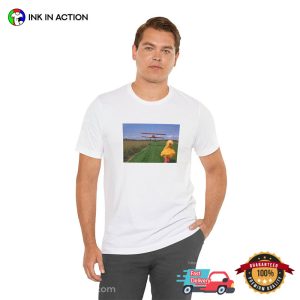 Funny Big Bird Running From Crop Duster Shirt