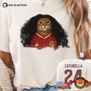 Funny Cat Marc Cucurella Meme Spain World Cup 2026 Shirt