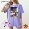 Funny French Bulldog Drinking Iced Coffee Comfort Colors Shirt