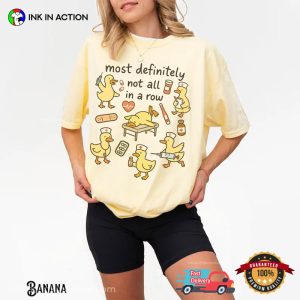 Funny Nurse Ducks In A Row Comfort Colors Shirt Funny Nurse Ducks In A Row Comfort Colors Shirt