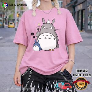 Ghibli My Neighbor Totoro Chill Scene Comfort Colors Shirt
