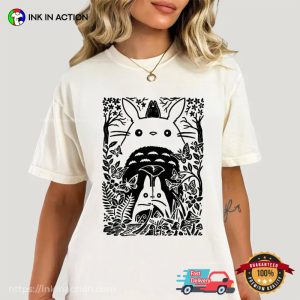 Ghibli My Neighbor Totoro In The Jungle Comfort Colors Shirt