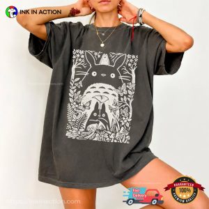 Ghibli My Neighbor Totoro In The Jungle Comfort Colors Shirt Ghibli My Neighbor Totoro In The Jungle Comfort Colors Shirt