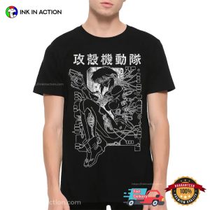 Ghost in the Shell Motoko Tee 3 InkInAction.com