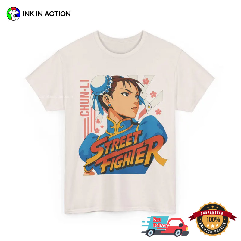Graphic Chun Li Street Fighter Shirt Graphic Chun Li Street Fighter Shirt