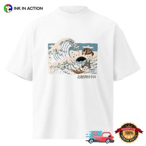 Great Wave My Neighbor Totoro Shirt 2 InkInAction.com